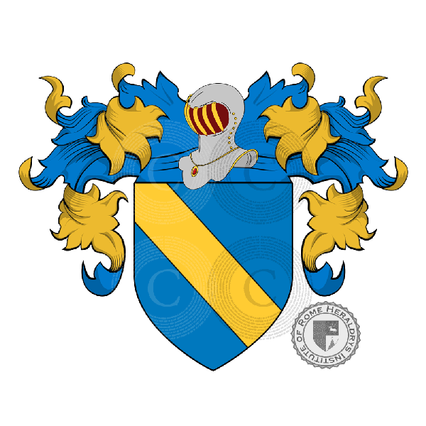 Coat of arms of family Bologna Capizucchi