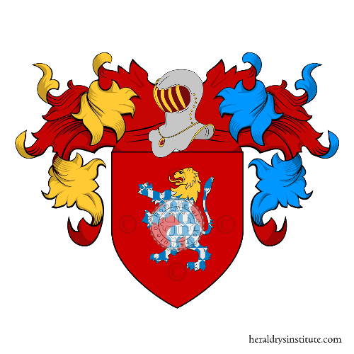 Coat of arms of family Mattuzzi   ref: 21021