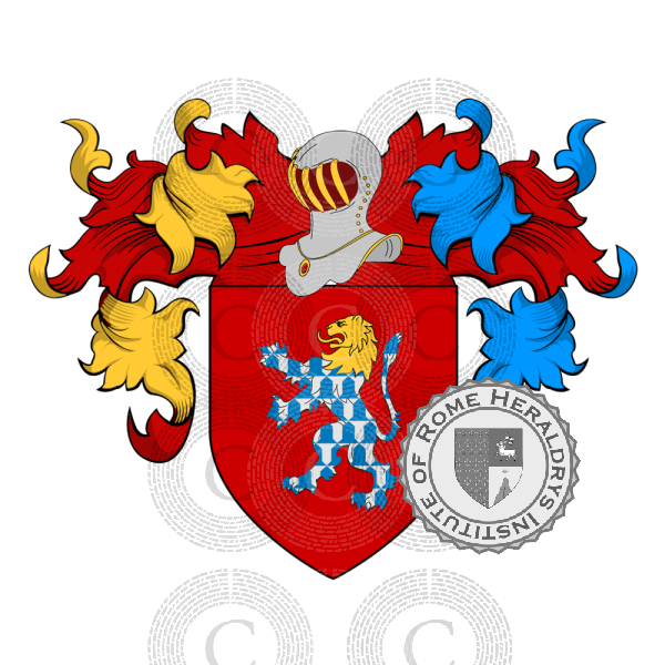 Wappen der Familie Mattuzzi   ref: 21021