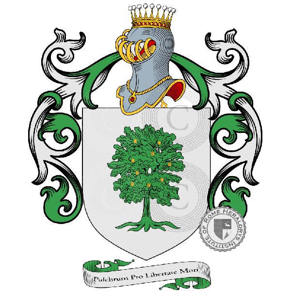 Coat of arms of family Facchinetti Pulazzini, Fachinetti, Fachenetti, Facchinetti