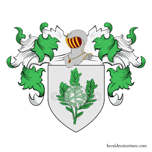 Coat of arms of family Cipponeri   ref: 21569