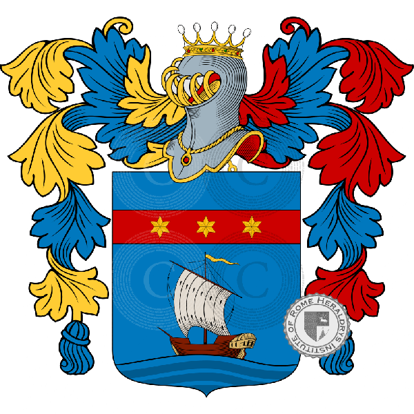 Wappen der Familie Mariotti