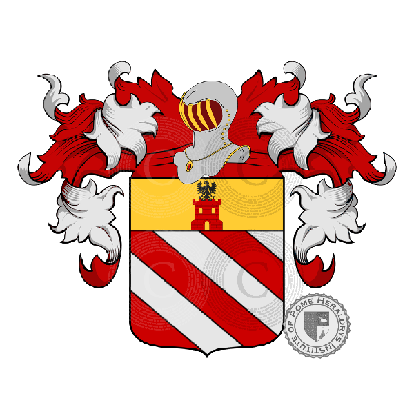 Wappen der Familie De Capitani d