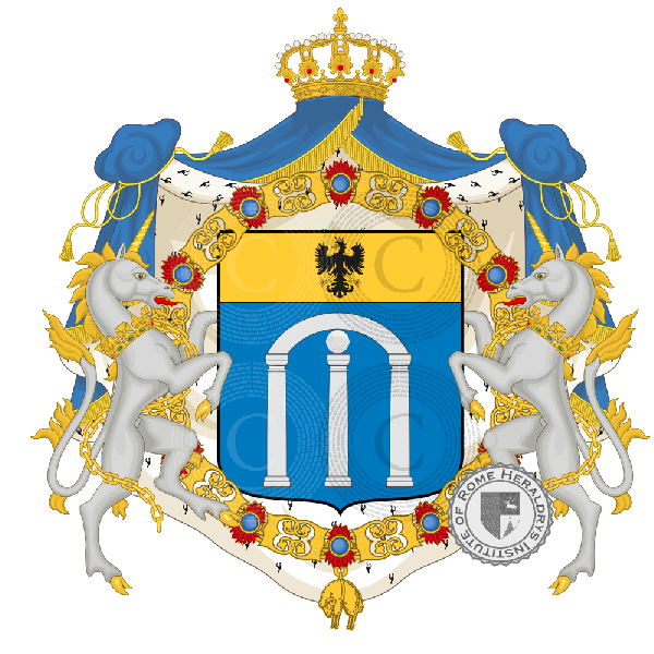 Coat of arms of family Pietrasanta