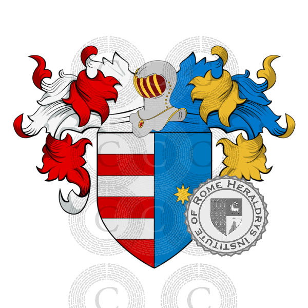 Escudo de la familia Doni Borgognoli   ref: 21850