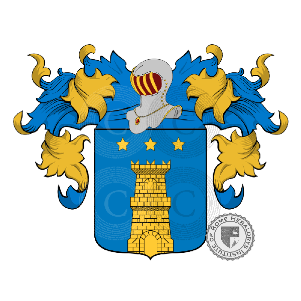 Wappen der Familie Caloria
