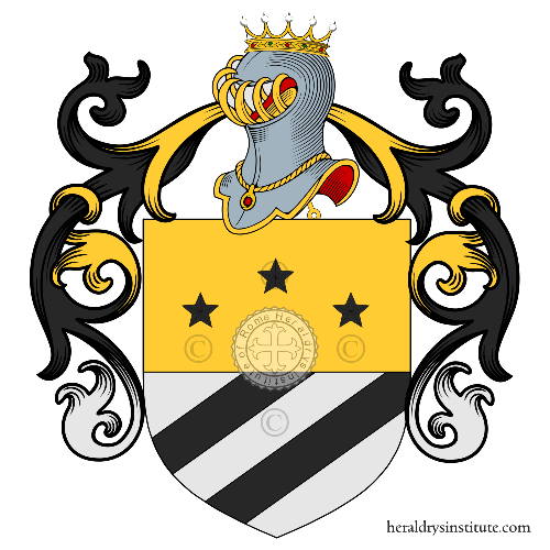 Coat of arms of family Zanetti, Zanella