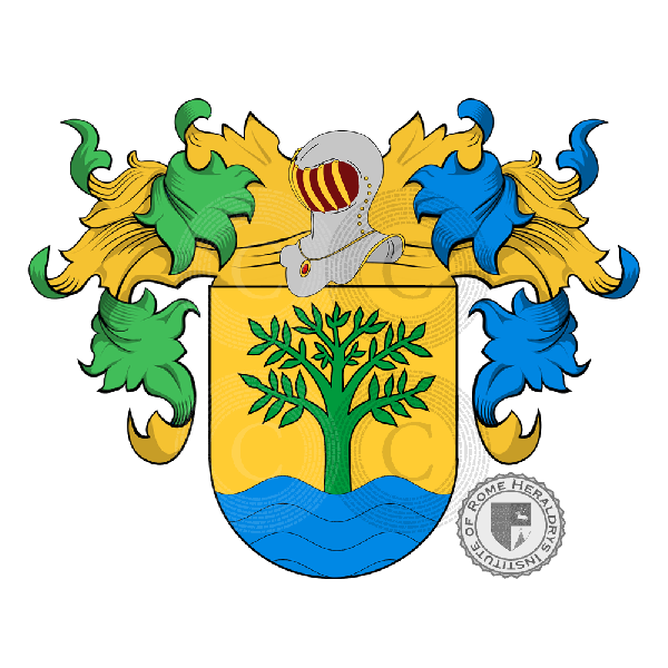 Wappen der Familie Alberti   ref: 22033