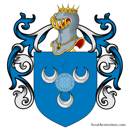 Coat of arms of family Boncristiani, Buoncristiani, Buoncristiano