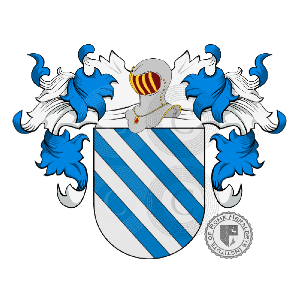 Coat of arms of family Blasco   ref: 22186
