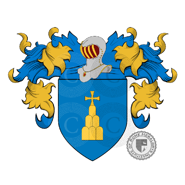 Wappen der Familie Broccario