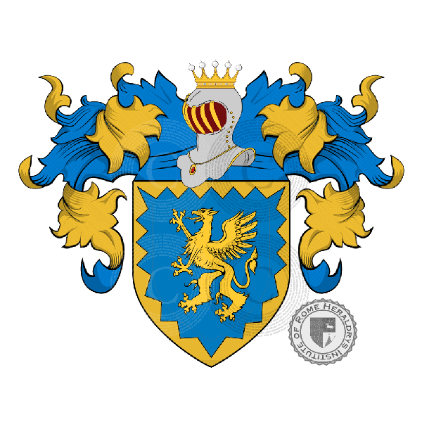 Coat of arms of family Bonin