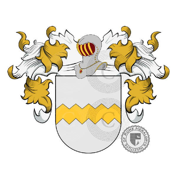 Coat of arms of family Bonín