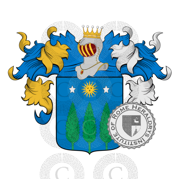Wappen der Familie Rambelli   ref: 23021