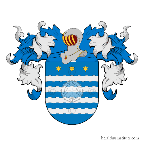 Escudo de la familia Santamaria   ref: 23079