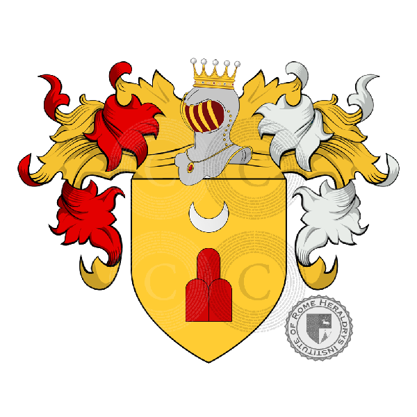 Coat of arms of family Angeli
