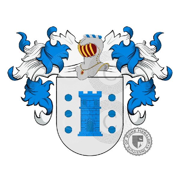 Coat of arms of family Gamez