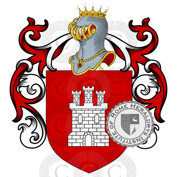 Brasão da família Imperio