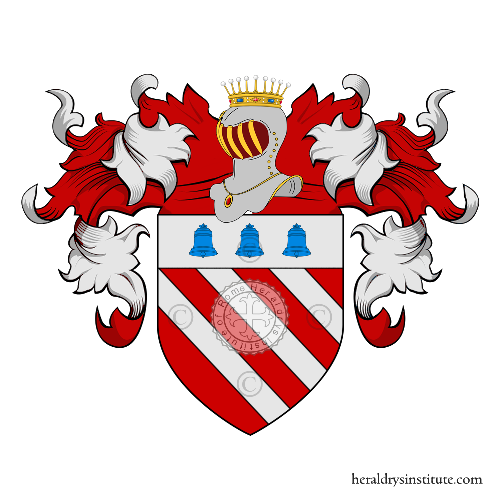 Escudo de la familia De Barral De Montauvrard   ref: 23489