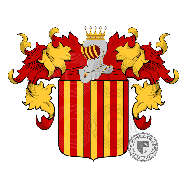 Coat of arms of family Carresini