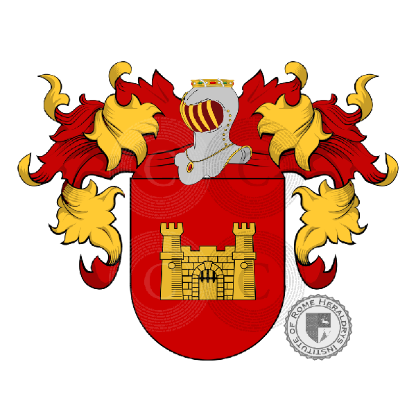 Coat of arms of family González