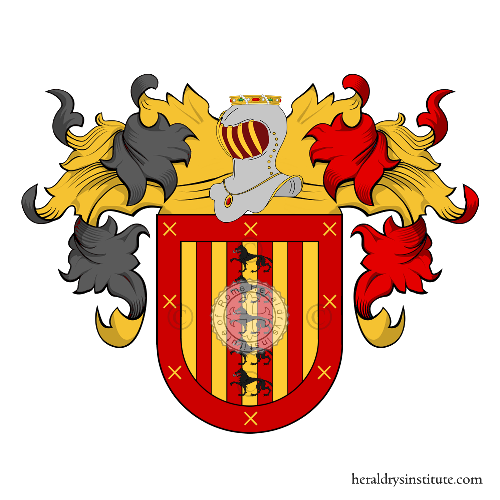 Coat of arms of family Rodríguez