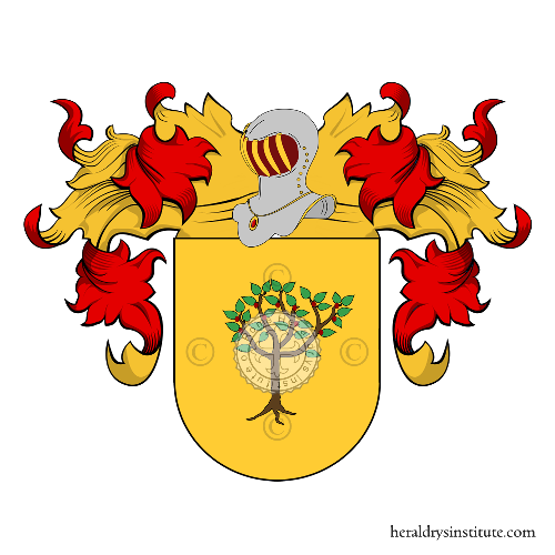 Coat of arms of family Nunez