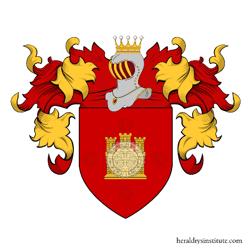 Wappen der Familie Nunez del Castillo