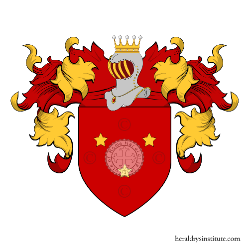 Coat of arms of family Berthe