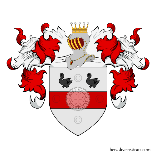 Coat of arms of family Berthe