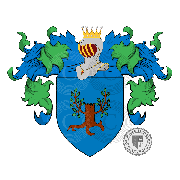 Wappen der Familie Corsetti