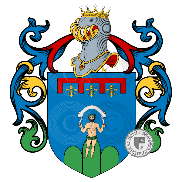 Coat of arms of family Tomasi, Tomasini