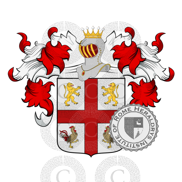 Coat of arms of family Galliani