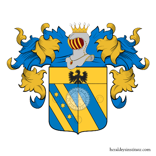 Coat of arms of family Repullo   ref: 24106