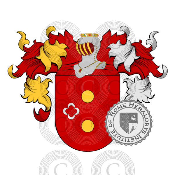 Wappen der Familie Marzol   ref: 24204