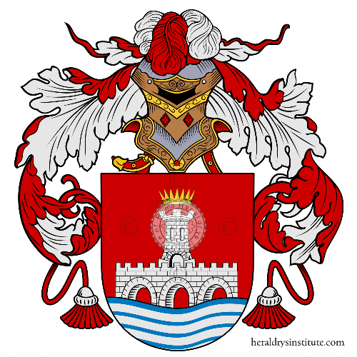 Coat of arms of family Soria   ref: 24470