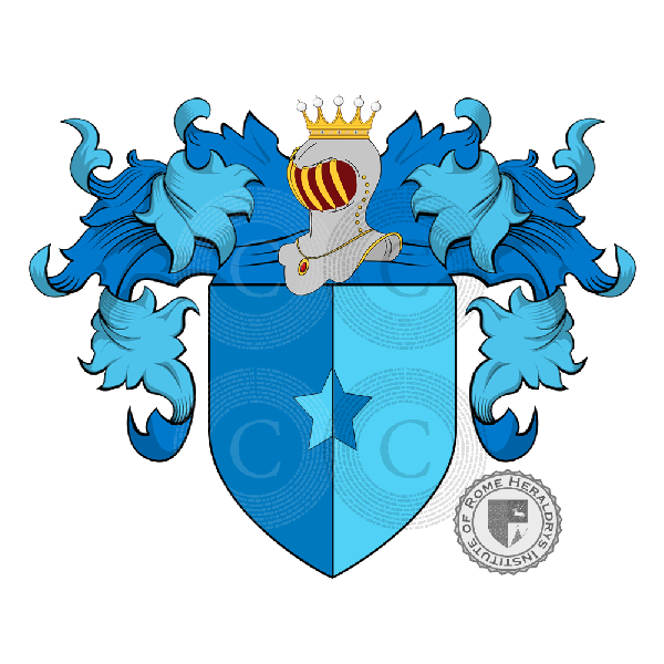 Wappen der Familie Glicini