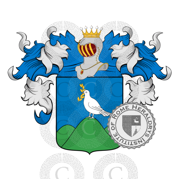 Coat of arms of family Lostorto