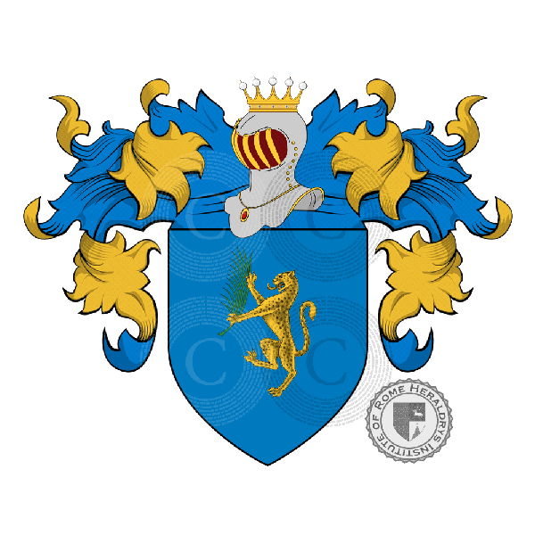 Coat of arms of family Marcati