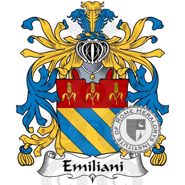 Wappen der Familie Emiliani