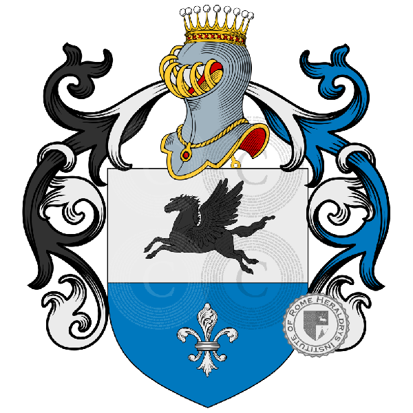 Coat of arms of family Zara