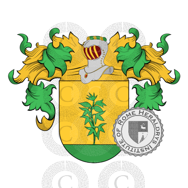 Coat of arms of family Bru