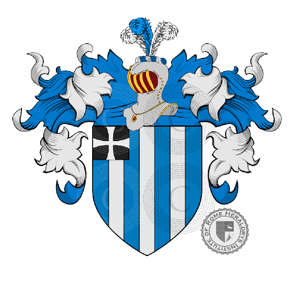 Coat of arms of family De Saint Paul