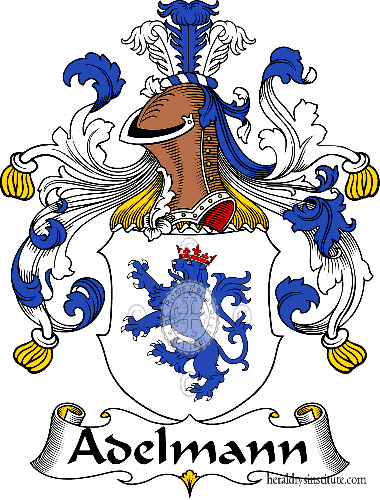 Wappen der Familie Adelmann   ref: 30058