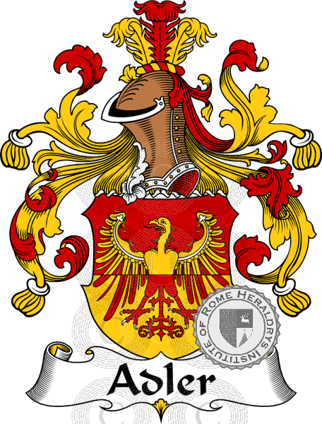 Wappen der Familie Adler   ref: 30059