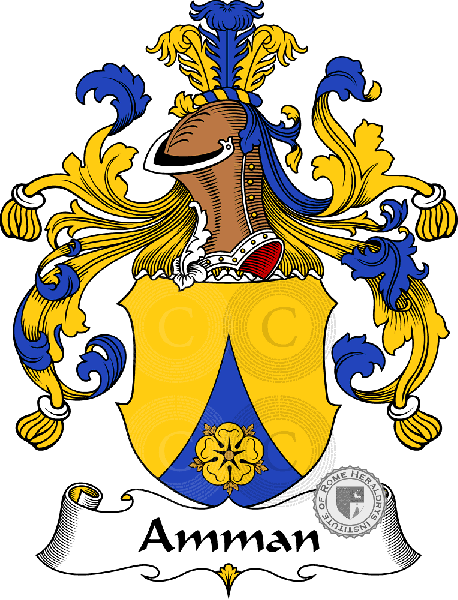 Coat of arms of family Amman