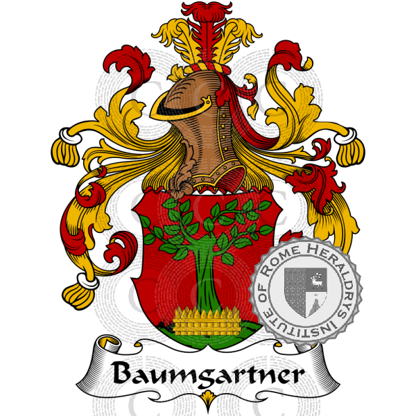 Coat of arms of family Baumgartner