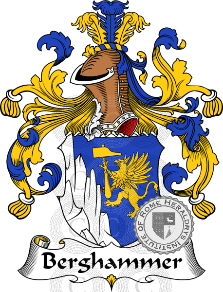 Escudo de la familia Berghammer   ref: 30153