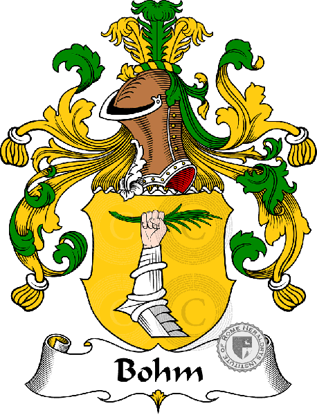 Wappen der Familie Bohm