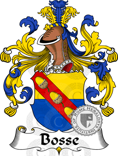 Coat of arms of family Bosse